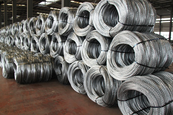 Concertina Razor Wire Finished Goods Inventory